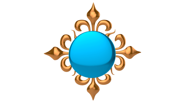 3D shape illustration PNG with transparent background. 3d Frame. Geometric design element, Modern shape.