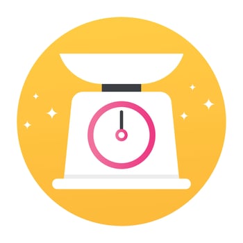 Trendy Measure Scale vector