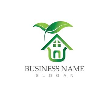 green home  vector template