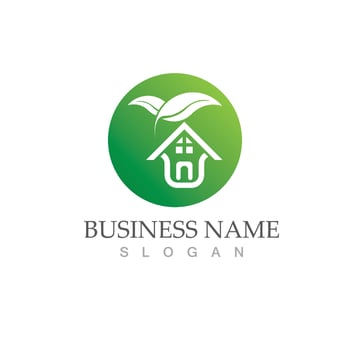 green home  vector template