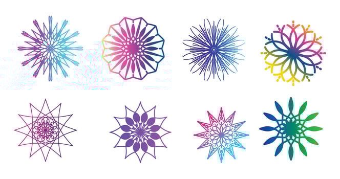 colorful mandala , set mandala,Mandalas, Vintage decorative element, Oriental pattern, vector, Islam, Arabic, Indian, turkish, pakistan, chinese, ottoman motifs, luxury ornamental mandala vector