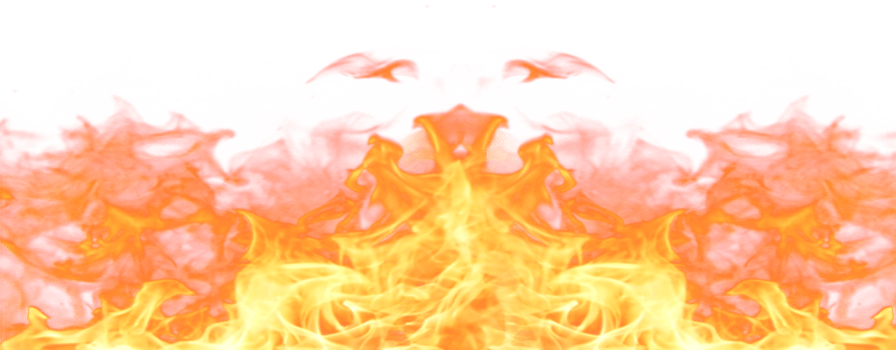 hot fire flames png