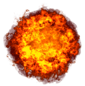 hot fire flames png