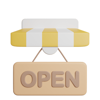 Open Store Sign png