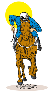 horse and jockey racing png