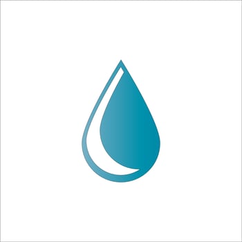 water icon logo vector design