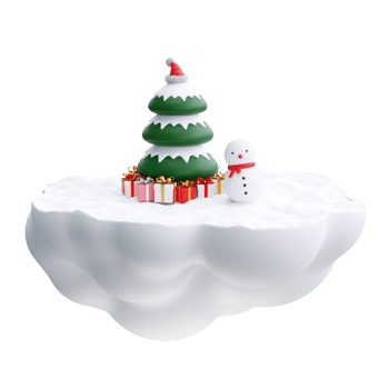 Christmas 3d element png