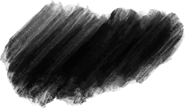 Black Ink Brush multiply transparency png