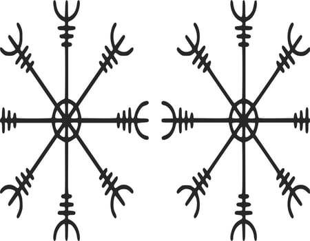 Black and white vector tattoo designs and symbols