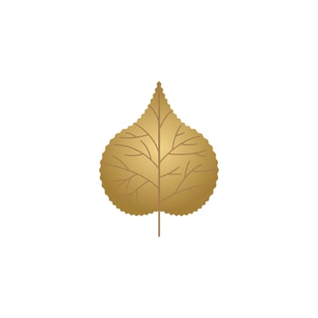oak leaf background vector