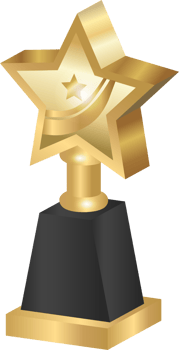 gold trophy icon png