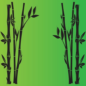 Bamboo logo vector icon