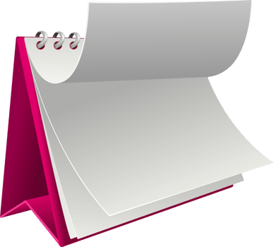 3D Calendar Illustration png