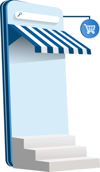 Mobile Shopping Online Store png