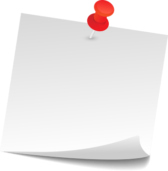 Blank Sticky Note Reminder Paper png