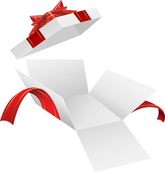 Opened Gift Box Surprise png