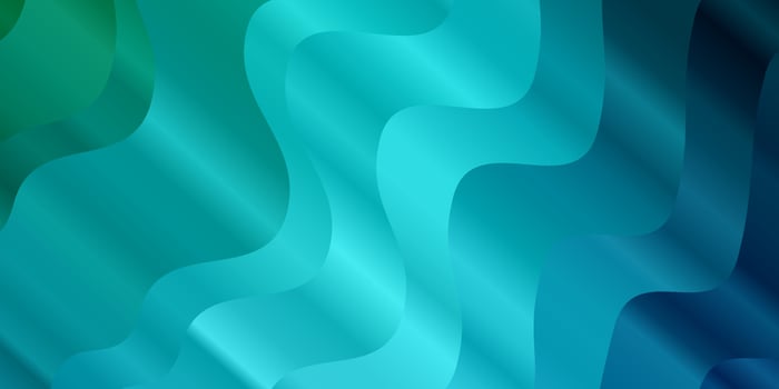 Light BLUE vector backdrop with bent lines.