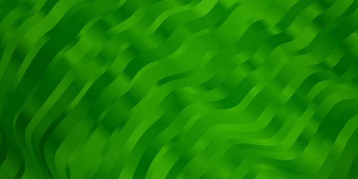 Light Green vector background with lines.
