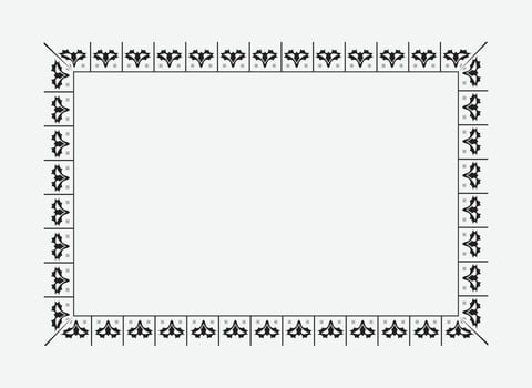 Vector Photo Frame or Border Design