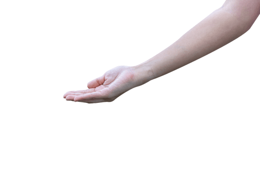 hand gesture on the background png