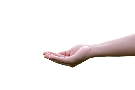hand gesture on the background png