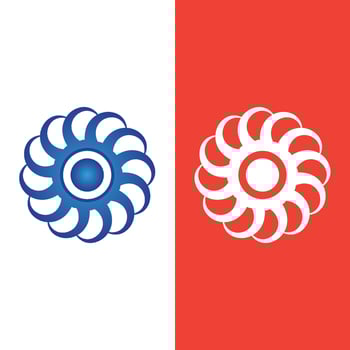 vortex vector illustration icon logo template design
