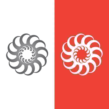 vortex vector illustration icon logo template design