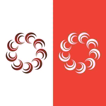 vortex vector illustration icon logo template design