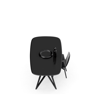 Isometric Table set Perspective 3D render png