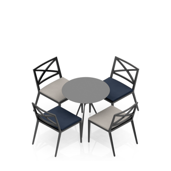 Isometric Table set Perspective 3D render png