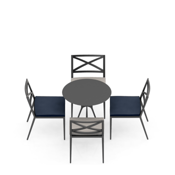 Isometric Table set Perspective 3D render png