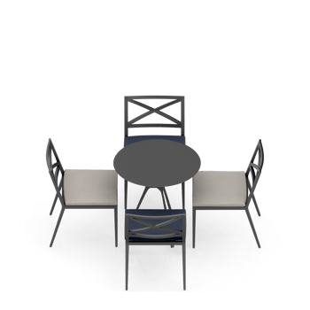 Isometric Table set Perspective 3D render png
