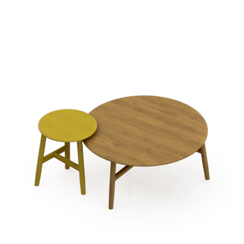 Isometric Table set Perspective 3D render png