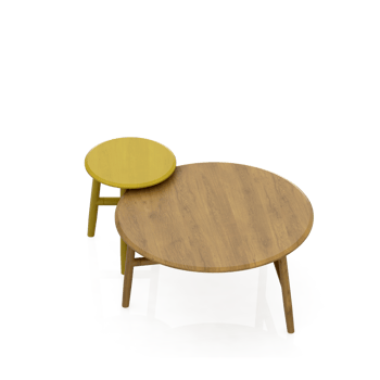 Isometric Table set Perspective 3D render png
