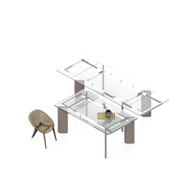 Isometric Table set Perspective 3D render png