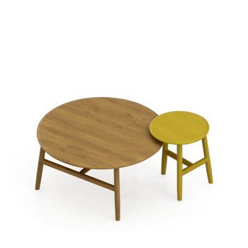 Isometric Table set Perspective 3D render png