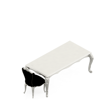 Isometric Table set Perspective 3D render png