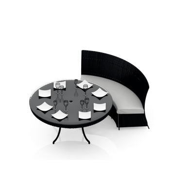Isometric Table set Perspective 3D render png