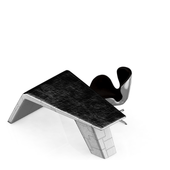 Isometric Table set Perspective 3D render png