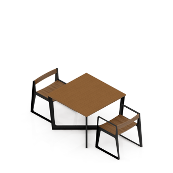 Isometric Table set Perspective 3D render png
