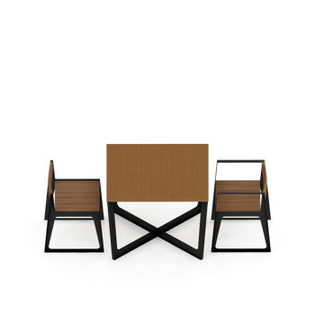 Isometric Table set Perspective 3D render png