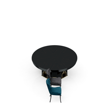 Isometric Table set Perspective 3D render png