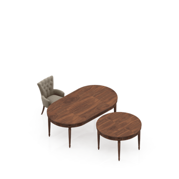 Isometric Table set Perspective 3D render png