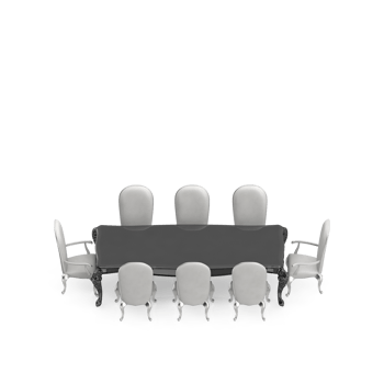 Isometric Table set Perspective 3D render png