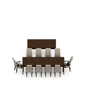 Isometric Table set Perspective 3D render png