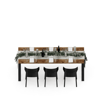 Isometric Table set Perspective 3D render png