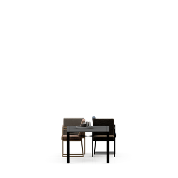 Isometric Table set Perspective 3D render png