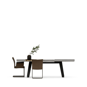 Isometric Table set front 3D render png