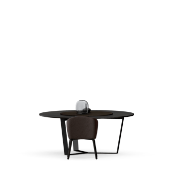 Isometric Table set front 3D render png