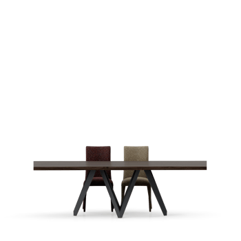 Isometric Table set front 3D render png